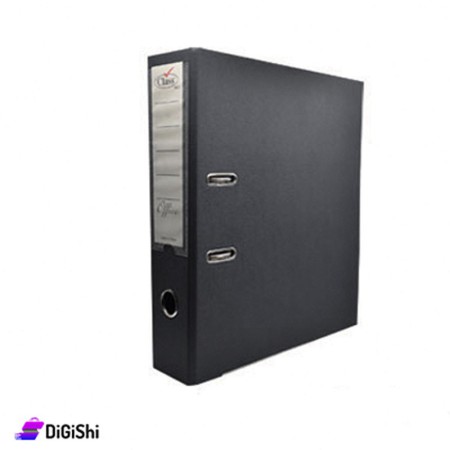 Class Clip File Folder 8 Cm - Black