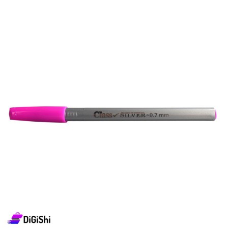 Class Silver Pen - Pink