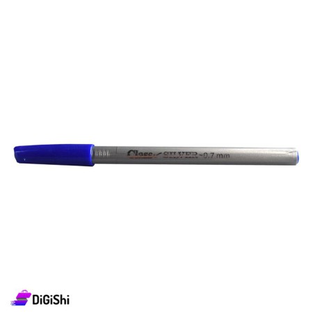 Class Silver Pen - Blue