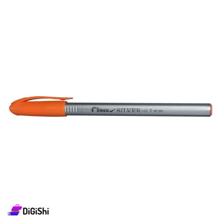 Class Silver Pen - Orange