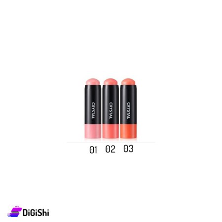 TONYMOLY Crystal Blush Stick - Grades 01/02/03