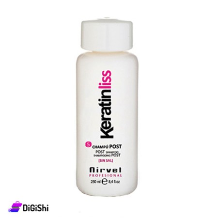 شامبو ما بعد المعالجة المملس للشعر NIRVEL Keratinliss