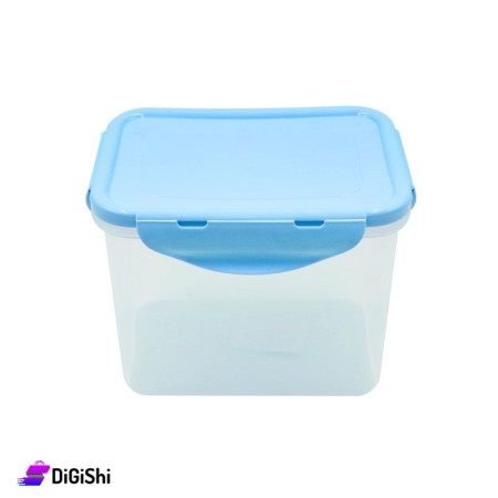 SUPER STAR Rectangle Plastic Bowl - Blue