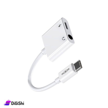 MOXOM MX-AX19 Type-C to Type-C and 3.5mm Audio Adapter
