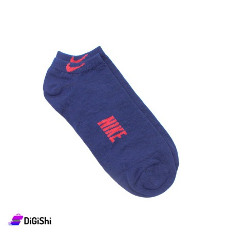 ZOX Cotton Short NIKE Men's Socks - Dark Blue
