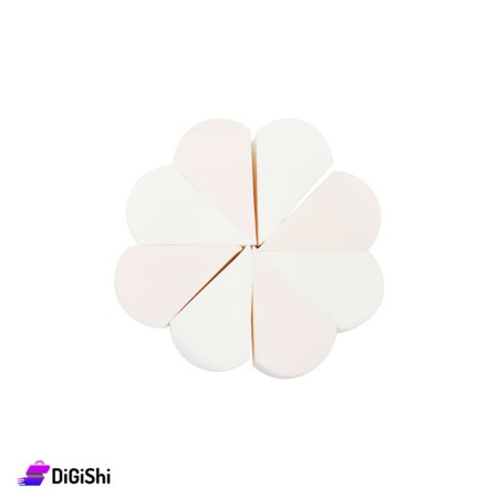 Juicy Beauty 8 Powder Puff Teardrop Shape