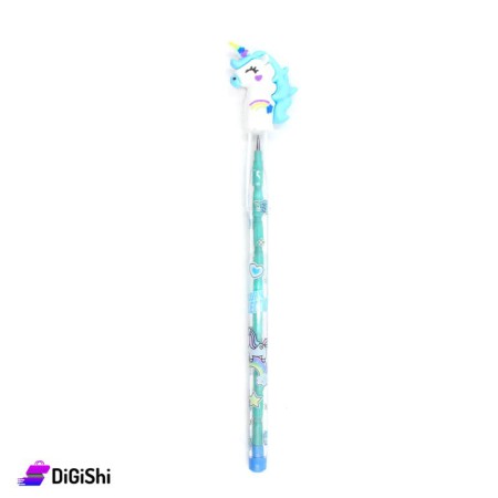 قلم رصاص مع رأس يونيكورن - تيفاني