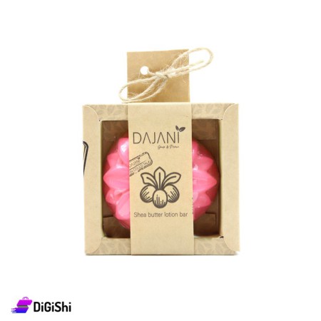لوشن بار صلب مرطب للجسم بخلاصة زبدة الشيا DAJANI - زهر