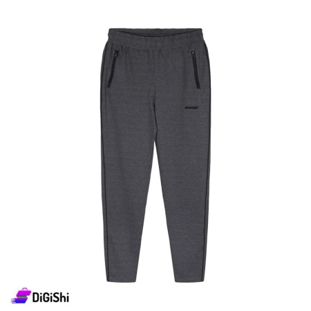 STARTER Men's Cotton & Polyester Pants - Dark Gray