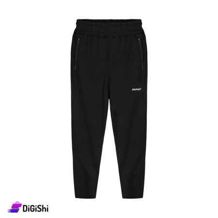 بنطال رجالي قطن وبوليستر STARTER - أسود