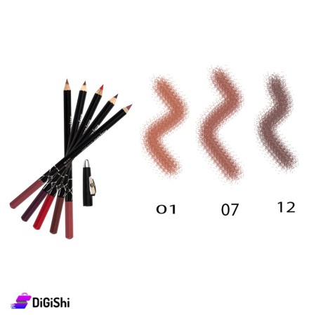 Ruby Rose Hb 095 Lip Pencil with Sharpener - Nude