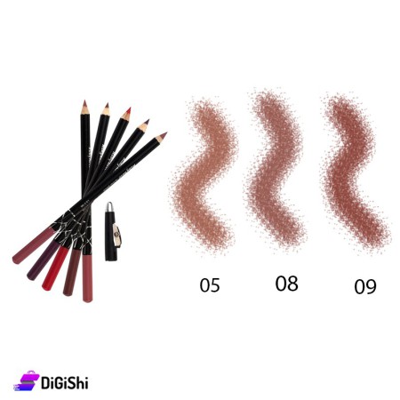 Ruby Rose Hb 095 Lip Pencil with Sharpener - Honey