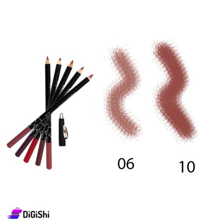 Ruby Rose Hb 095 Lip Pencil with Sharpener - Regal