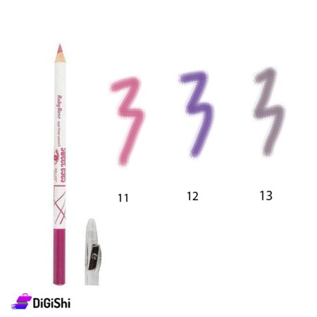 Ruby Rose Hb 096 Eyeliner Pencil with Sharpener - 11, 12, 13