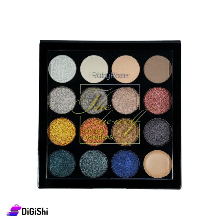 علبة ظلال عيون Ruby Rose The She Wolf Hb 1026