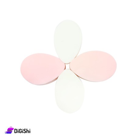 Juicy Beauty 4 Powder Puff Oval Shape