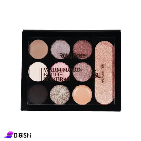 Ruby Rose Warm Mood Hb 1036 Eyeshadow Palette