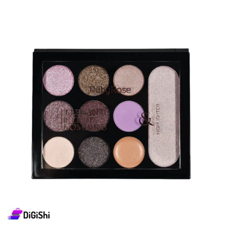 علبة ظلال عيون Ruby Rose Elegant Hb 1038