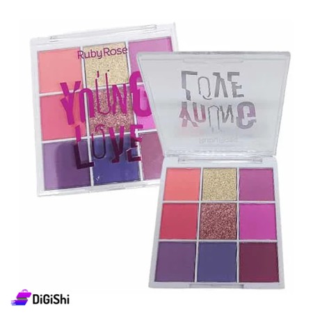 علبة ظلال عيون Ruby Rose Young Love Hb 1072