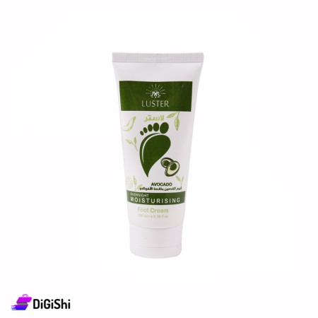 LUSTER Avocado Overnight Moisturizing Feet Cream