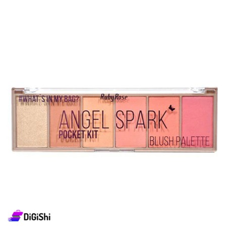 مجموعة حمرة خدود Ruby Rose Angel Spark HB 6108