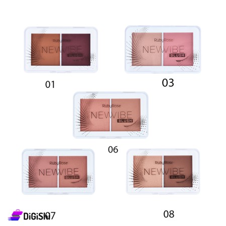 حمرة خدود ثنائية Ruby Rose New Vibe HB 6114