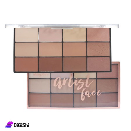 Ruby Rose Artist Face HB 7218 Contouring Powder Palette
