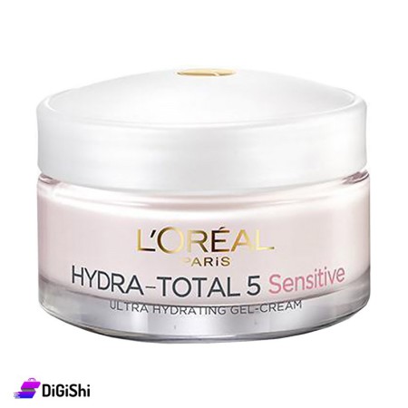 كريم ترطيب الوجه للبشرة الحساسة L'OREAL PARIS Ultra-Hydra Total 5 Gel Cream for Sensitive Skin