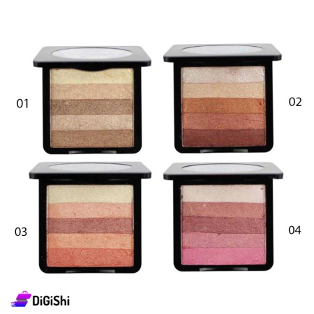 حمرة خدود Ruby Rose Shimmer Brick HB 7226