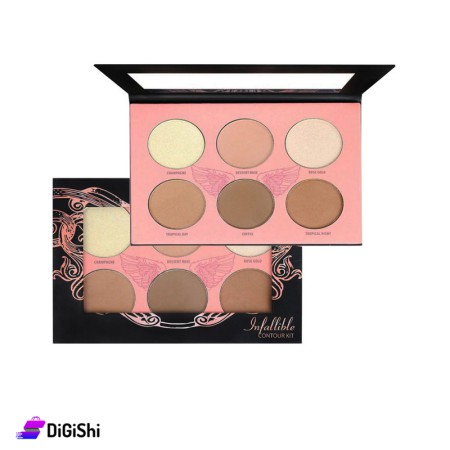 مجموعة كونتور وبرونز Ruby Rose Infallible HB 7503