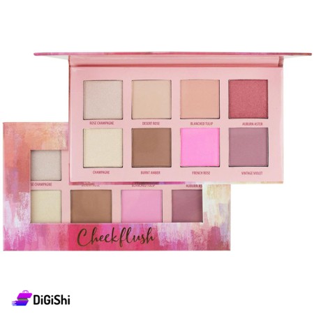 مجموعة حمرة خدود وهايلايتر Ruby Rose Cheek Flush HB 7507