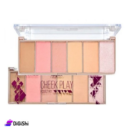 Ruby Rose Cheek Play HB 7515 Blush with Highlighter