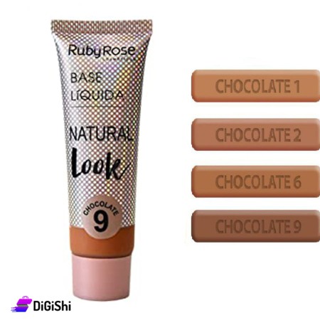 Ruby Rose Natural Look HB 8051 Foundation - Chocolate