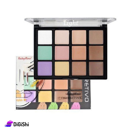 مجموعة نحت وتصحيح Ruby Rose Correctivo HB 8087