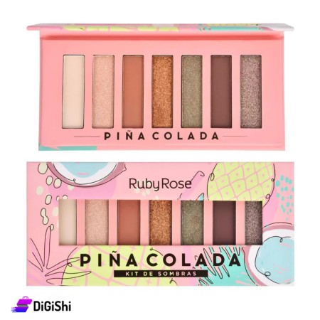 علبة ظلال عيون Ruby Rose Pinacolada Hb 1055
