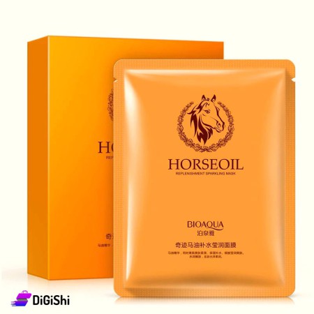 BIOAQUA Horse Brand Oil Essence Mask Deep Effect of Active Molecules