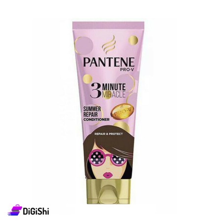 بلسم لترميم وحماية الشعر PANTENE 3 Minute Miracle Summer Repair