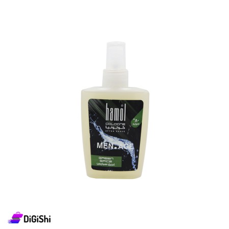 عطر رجالي بخاخ hamol Men Age Green Spice After Shave Perfume