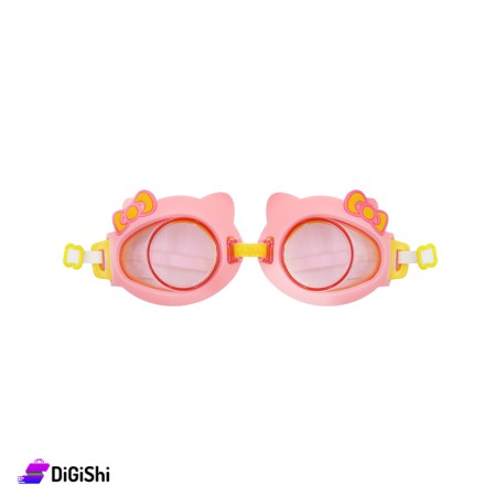 Hello Kitty Kids Swimming Goggles - Pink