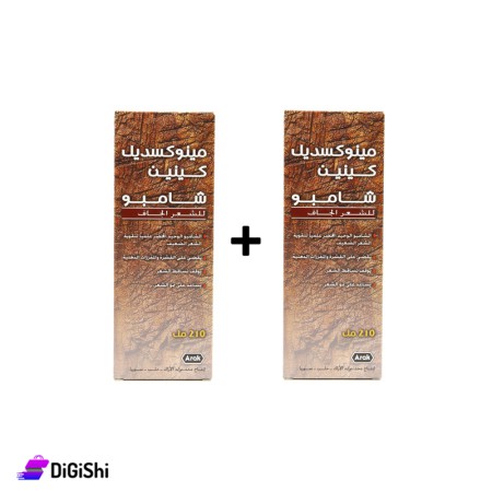 عرض عبوتان شامبو مينوكسيديل كينين للشعر الجاف Arak