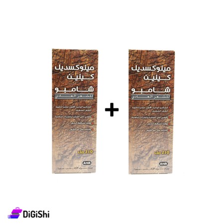 عرض عبوتان شامبو مينوكسيديل كينين للشعر العادي Arak