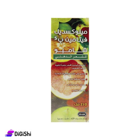 Arak Minoxidil With Vitamin B5 Shampoo For Oily Hair