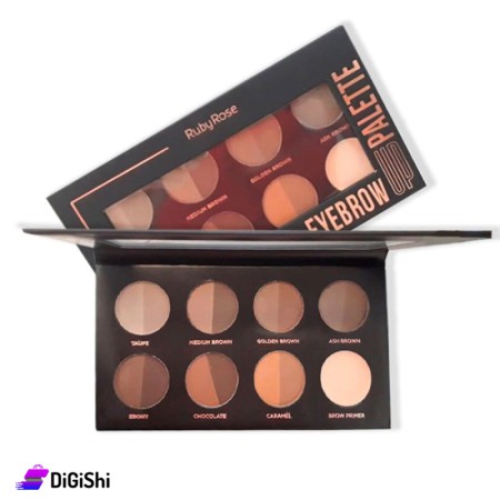 مجموعة بودرة حواجب Ruby Rose Up Palette HB 9356