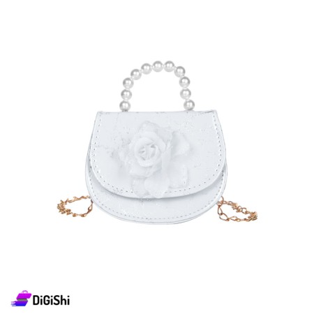 Women's Small Leather Shoulder & Handbag - Grey