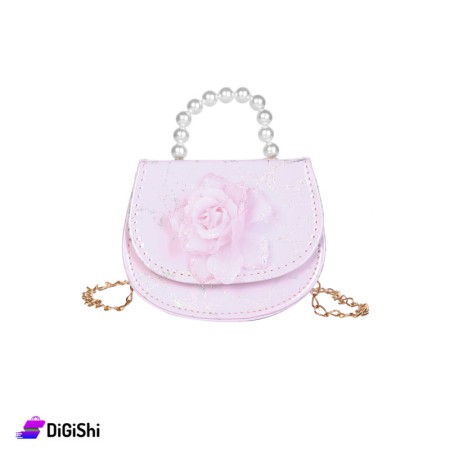 Women's Small Leather Shoulder & Handbag - Violet