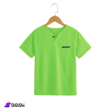 STARTER Children's Round Shirt - Kiwi