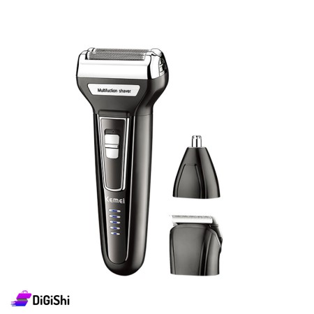 kemei KM-6558 3-In-1 Rechargeable Hair Clipper