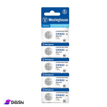Westinghouse Set Of Lithium Batteries CR1632 - 3 V