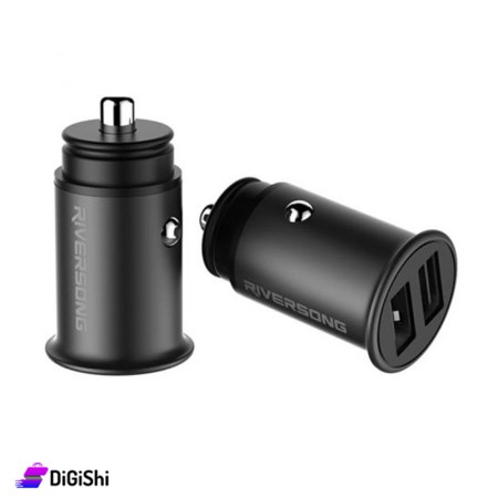 Riversong Safari CC13 P2 2Ports USB Mini Car Charger