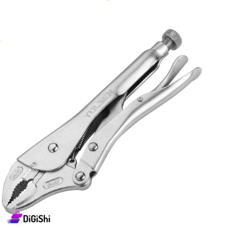 TOLSEN Curved Lock Grip Plier Ind 10 Inch